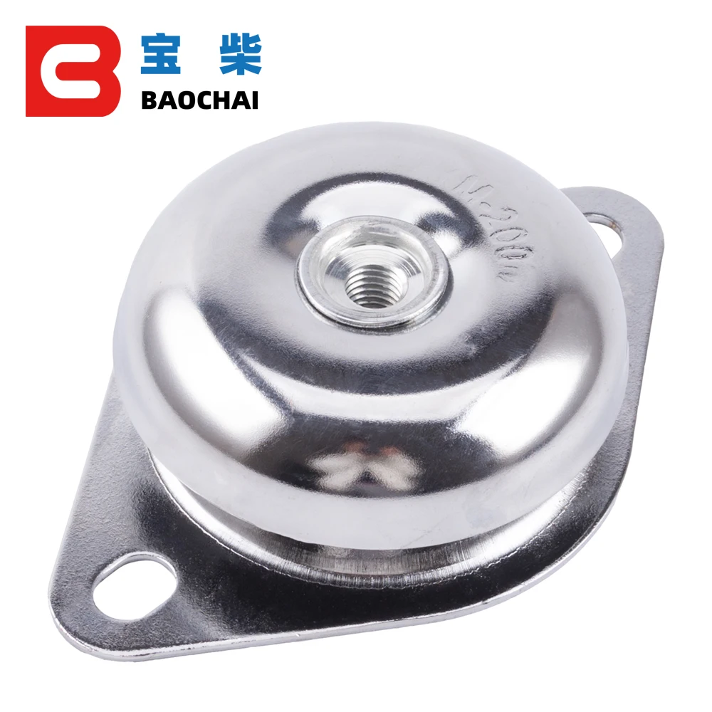 توريد أجزاء مولد الديزل 400 كجم M12 M14 وسادة للقدم حصيرة القدم صدمة حصيرة 14 مللي متر المسمار الموضوع