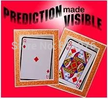 Prediction Made Visible - Queen to Ace Card Magic Tricks Magician Stage Illusions Appearing Magica Gimmick Prop Mentalism Comedy