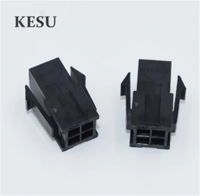 

Micro-Fit male female connector 3.0mm 2x2 Pin 4Pin 4-Pin right angle/straight Plus Receptacle Housing for terminal 43025/43045