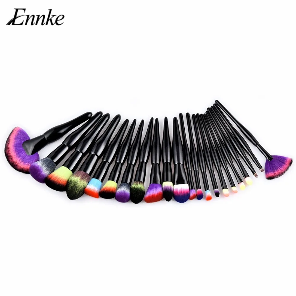 22Pcs Beauty Blending Brush Set Professional Luxury Face Powder Blush Concealer Make Up Brush Kit Eye Angle Eyeshadow Brush