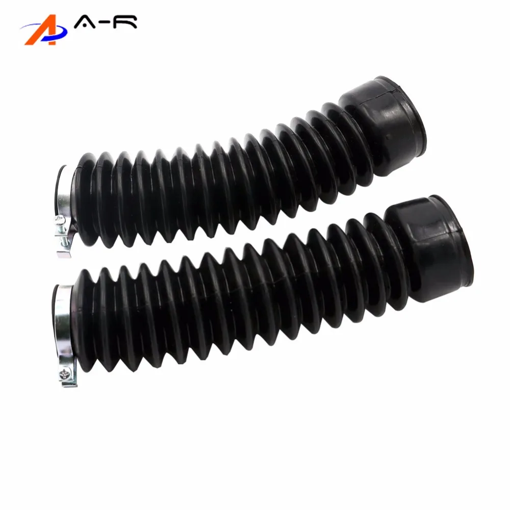 Pair Front Fork Cover Gaiters Gators Boots Shock Protector Absorber Protective Sleeve for YAMAHA XG250 Tricker XG 250 XG-250