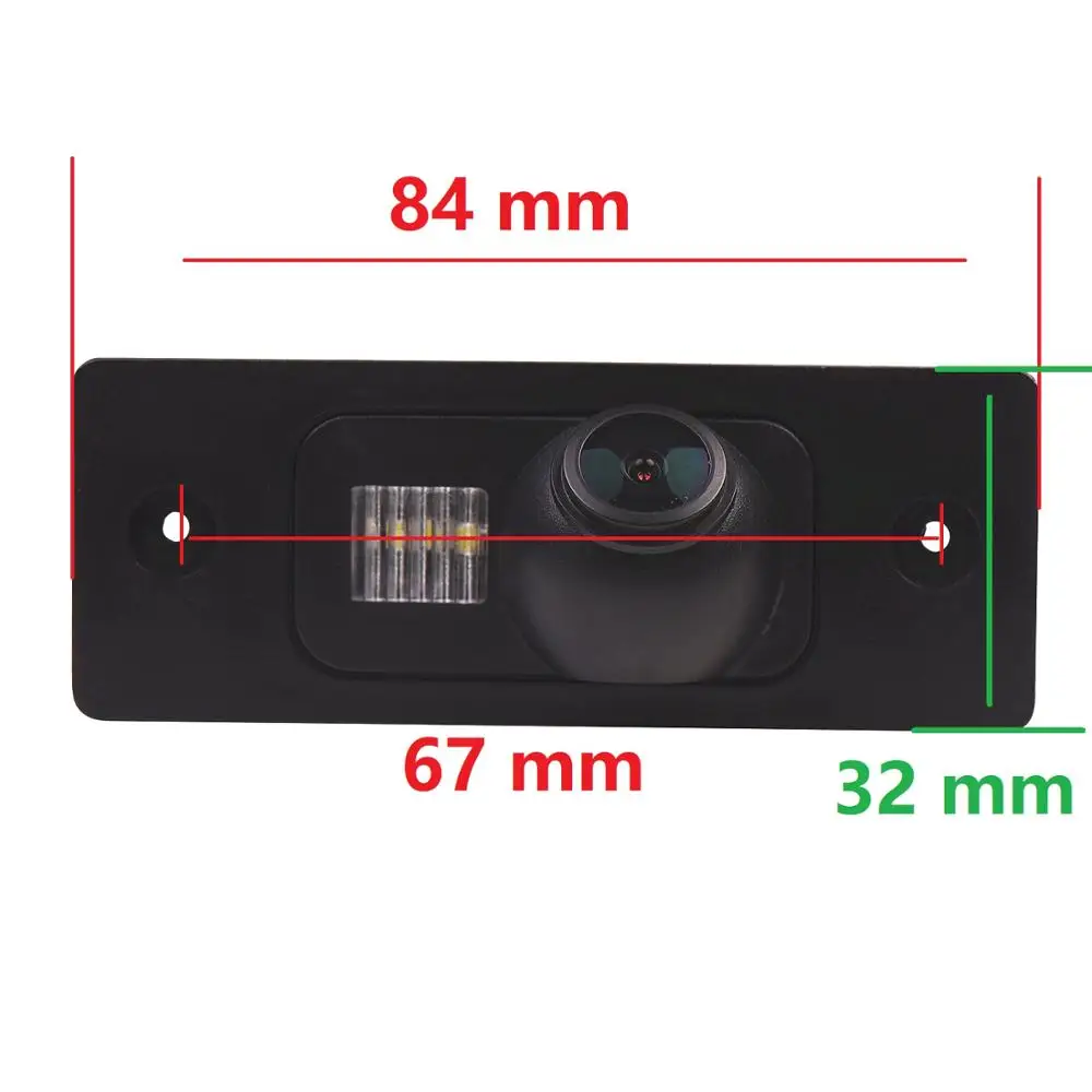 Misayaee Rear View Camera for Porsche Cayenne (2002 - 2010) HD 1280x720p Reversing Camera Night Vision Backup Camera