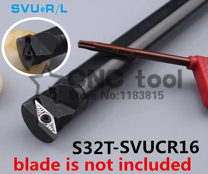 S32T-SVUCR16, 32mm 95 degrees Internal turning tools Factory outlets, For VCMT1604 Insert the lather,boring bar,machine