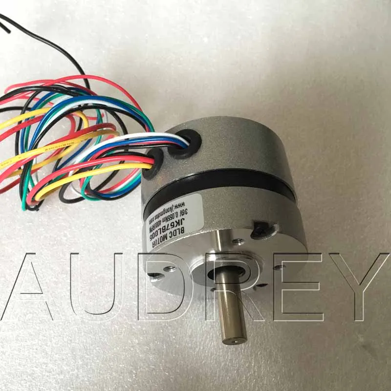 Imagem -02 - Fuselagem Circular e Hall Feedback 36v dc 4000rpm 57 mm 0.6a 23w Fase Brushless dc Eixo do Motor mm 57bl005