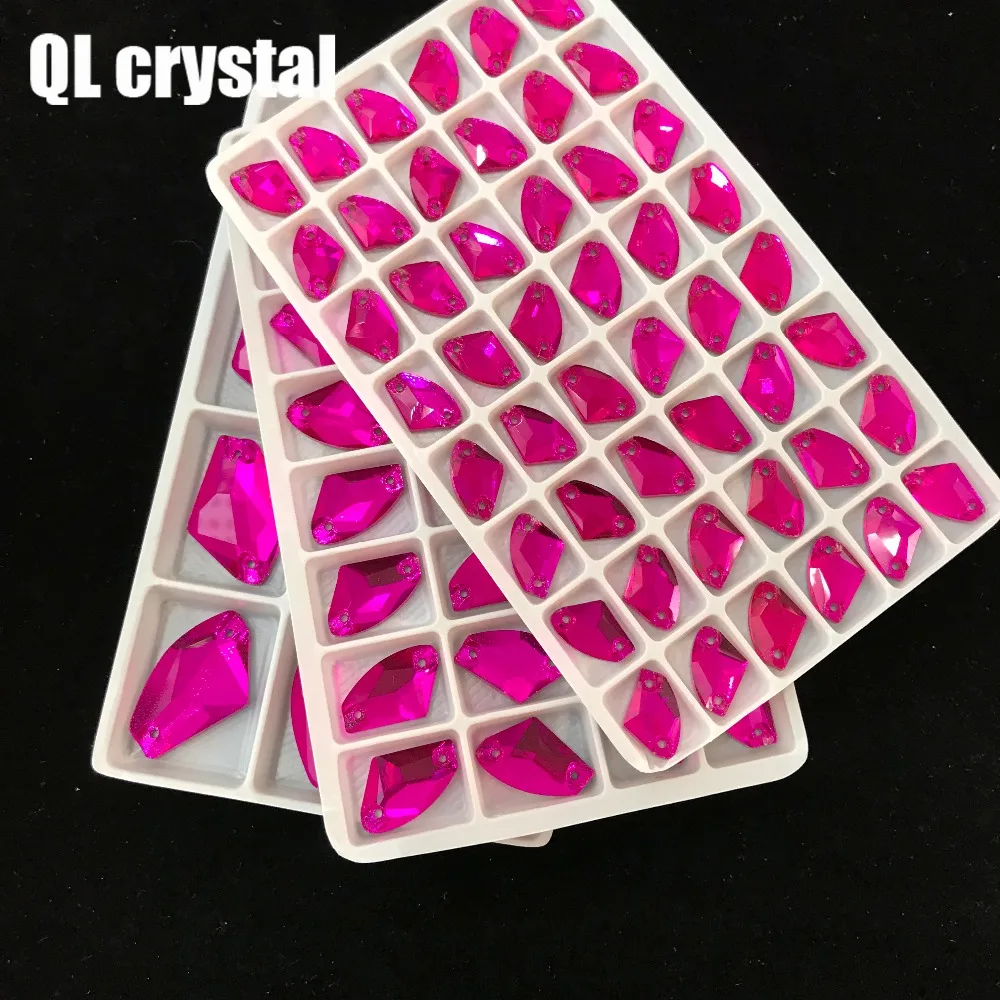 All size Rose red AX     clothing Stones and crystals for dresses rhinestones crystal for crafts