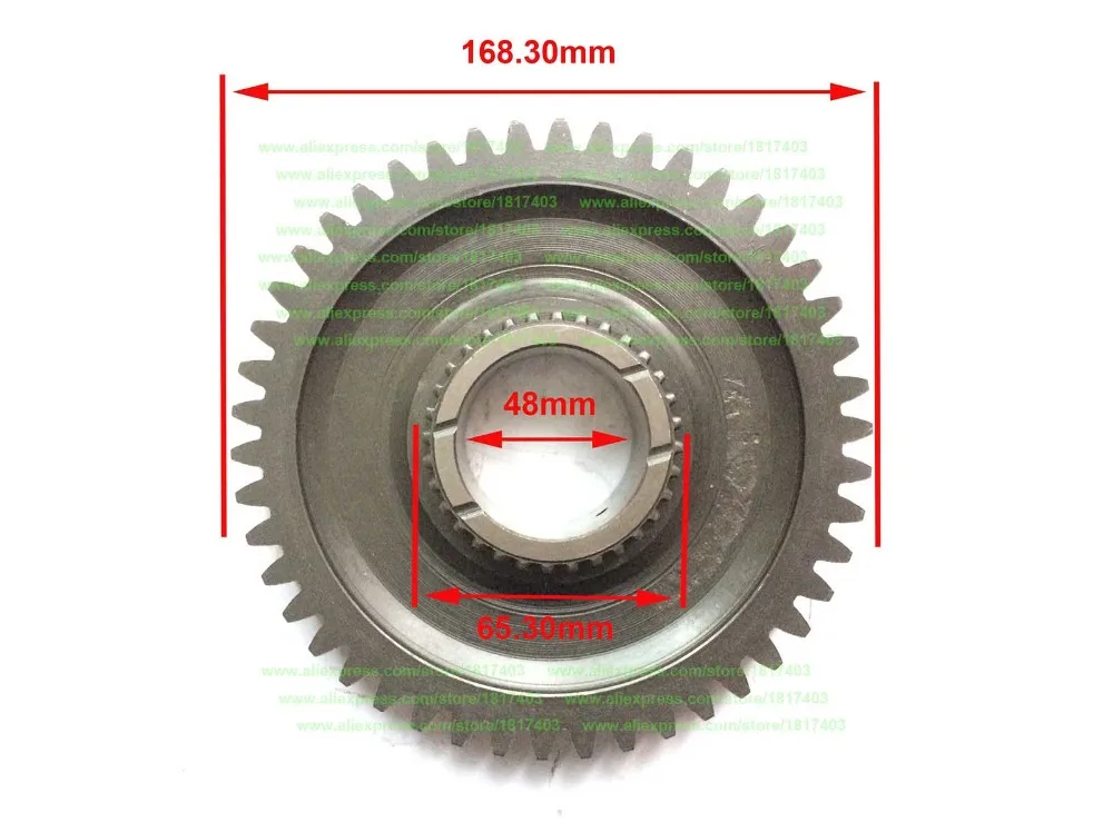 400.37.103 46T gear, JINMA/JM Tractor parts, 40-65HP