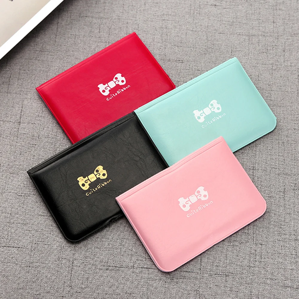 Fashion Cute Bow Credit Card Function 12 Bits Card Candy Color Lady Casual Simplicity Passport Card Bag Easily Carry Bags Gifts