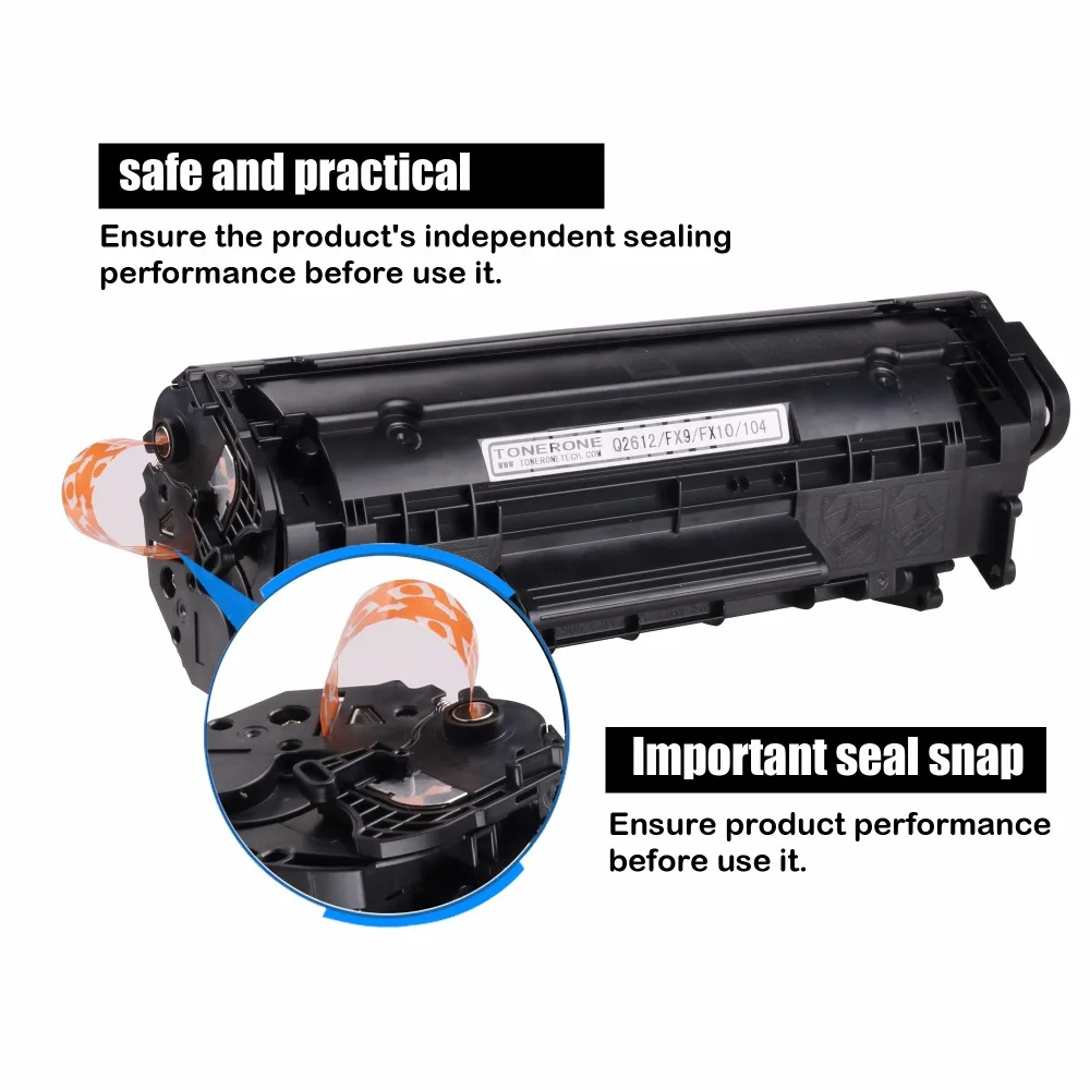 Q2612A Toner Cartridge For LaserJet 1010 1012 1015 1018 1020 1022 1022N 3015 3020 3030 3050 3052 3055 M1005 M1319 M1319F