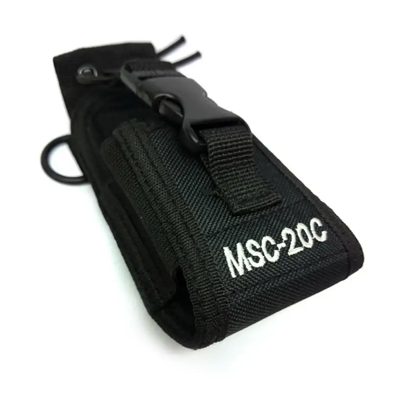 MSC-20C Nylon Multi-Function Universal Pouch Bag Holster Carry Case for Yaesu Icom Motorola TYT baofeng UV-5R/82 Walkie Talkie