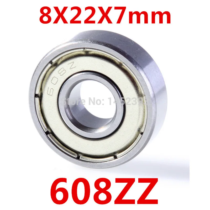 

608ZZ 608 8X22X7 608Z Miniature Ball Bearings 608 2Z Deep Groove Radial 608 Ball Bearings