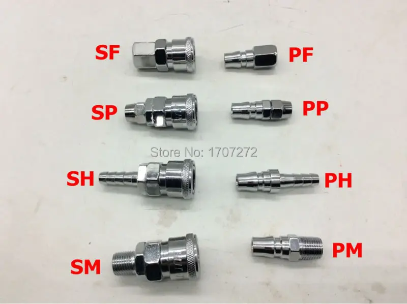 free shipping Pneumatic tube quick connector C -style pagoda quick twist fitting SM20 /SM30 /SM40 /PM20/ PM30/ PM40