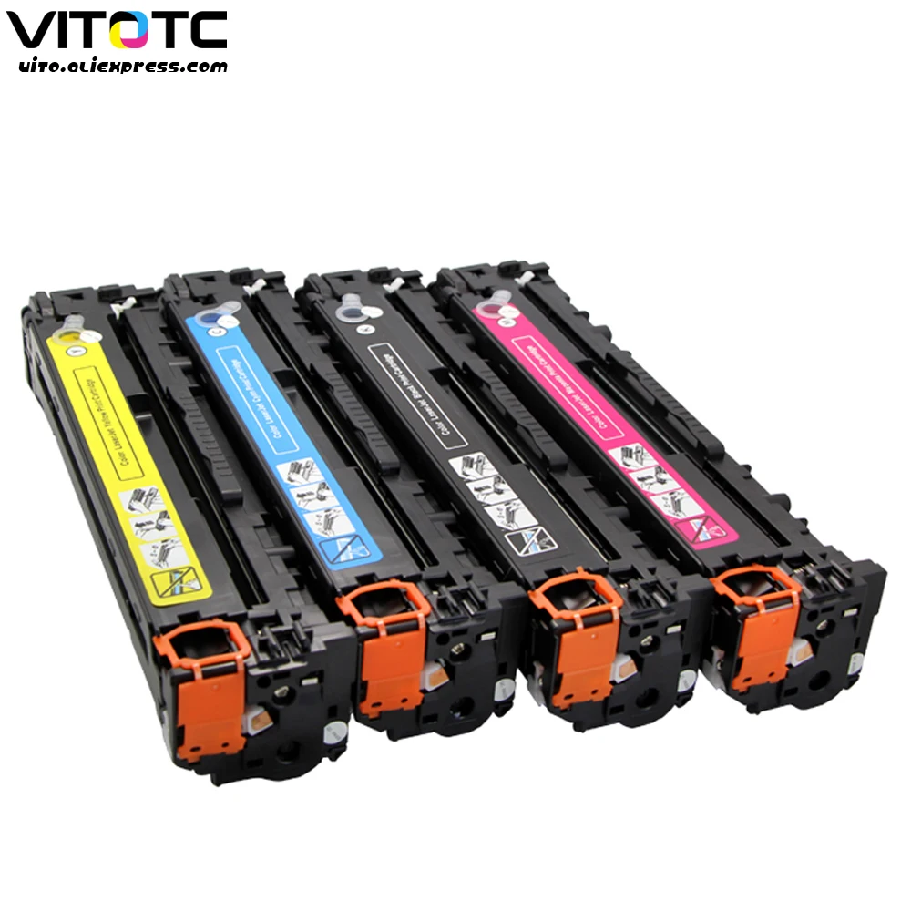 CB540A CB540 540A 540 CB541A CB542A CB543A 125A Toner Cartridge Compatible for HP LaserJet CP1215 CP1510 CP1520 CM1312 CM1410