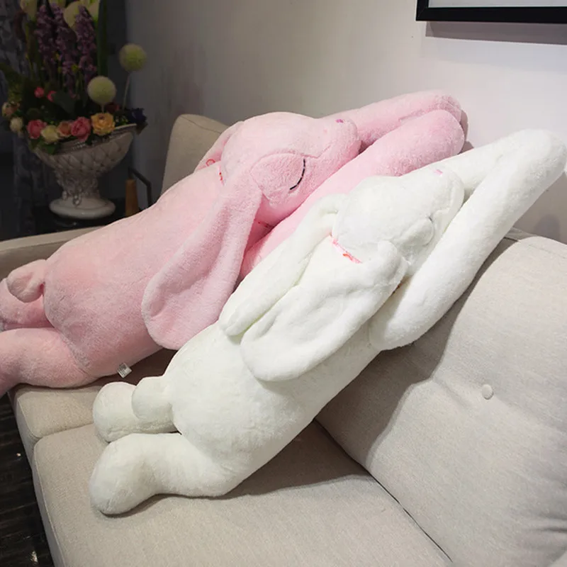 

90cm soft pp cotton plush long arms bunny toys big rabbit doll baby sleeping pillow stuffed animal kids girlfriend gifts