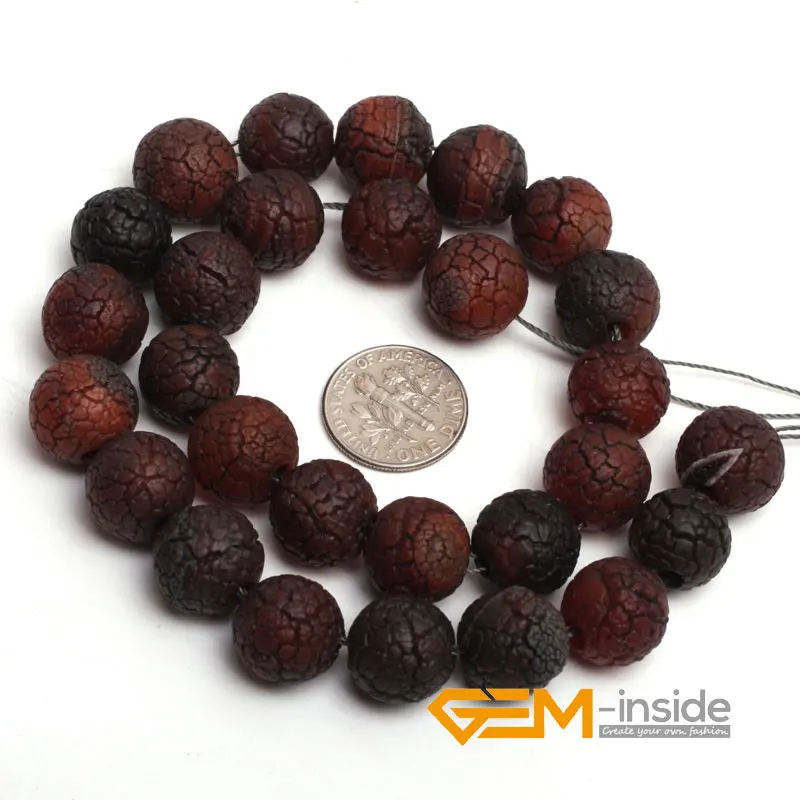 12mm round frost dream lace Agat e natural stone beads DIY loose beads for jewelry making strand 15 inches