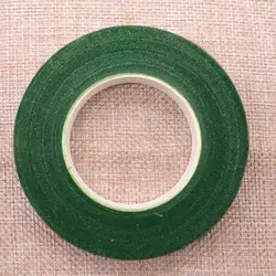 Floral green ribbons 12mm * 45m / roll of corsages eyelets artificial flowers stamped flowers enveloping flowers green ribbons