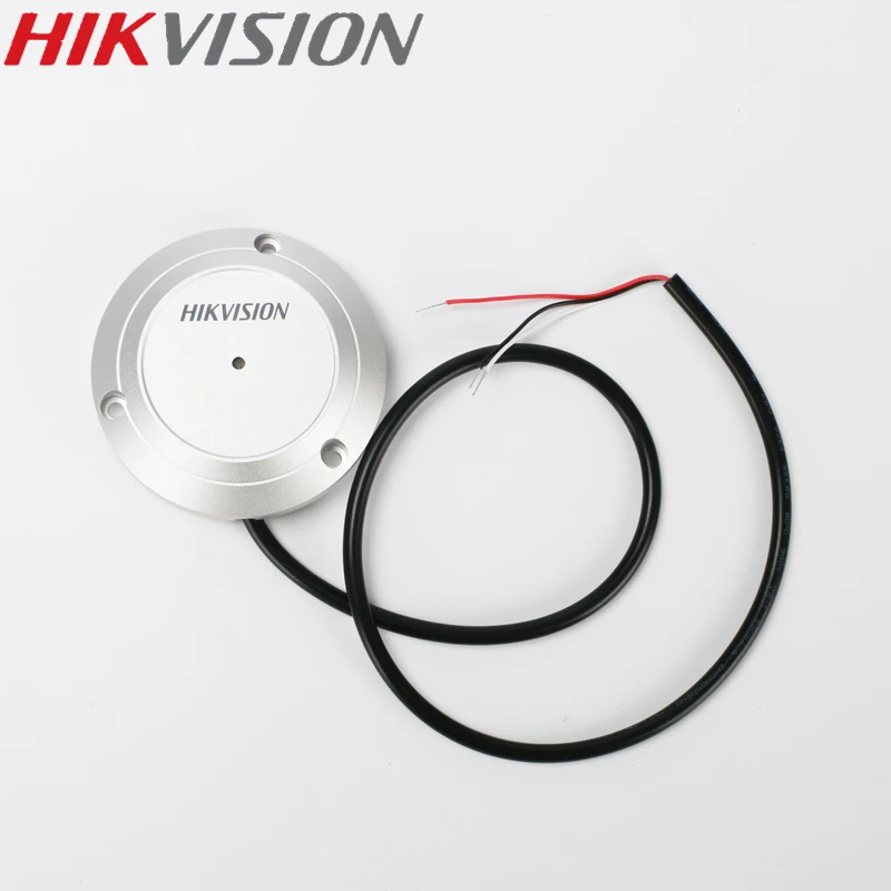 HIKVISION الأصلي في الهواء الطلق للماء ميكروفون DS-2FP3021-OW تمرير CE FCC القياسية ل IP كاميرا تسجيل الصوت الجملة