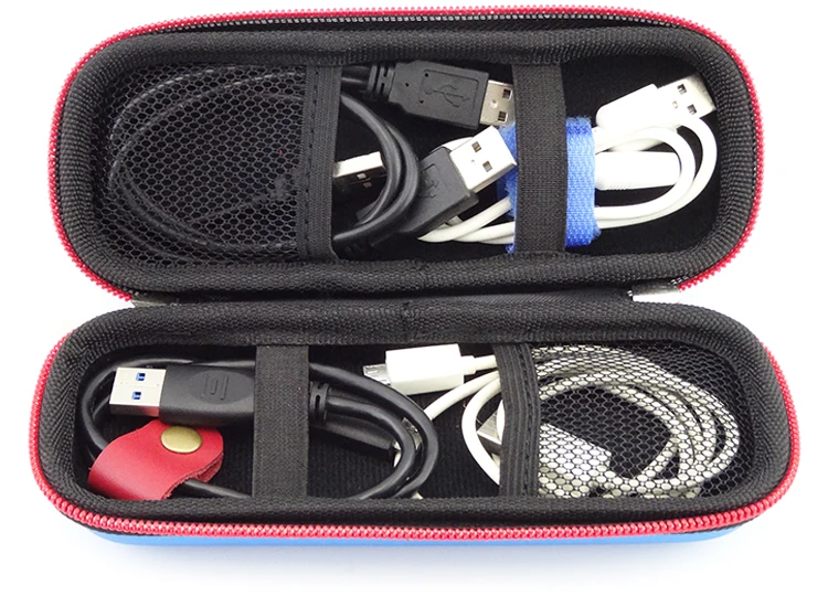 GUANHE جديد فلاشة مزودة بفتحة يو إس بي محركات حمل المنظم صندوق تخزين حماية كيس مزموم USB البنك مفتاح قوة البنك سماعة