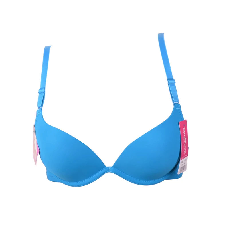 BRZFMRVL Young Girl super push up Bra Student Underwear Small chest Bra Young Girl Student bra full of pure cotton thin cup bra