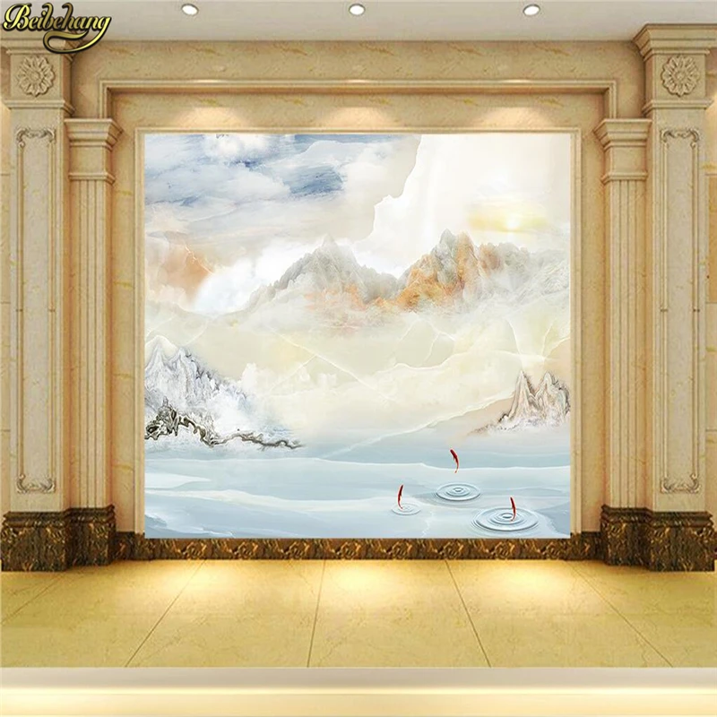 

beibehang Papel De Parede 3D Postage Ceiling wallpaper for walls 3 d Decorative Marble texture Wallpaper Bedroom wall paper roll