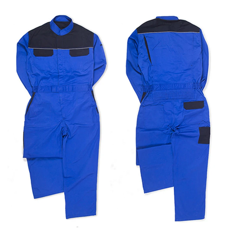 Men\'s 100% Cotton Coverall Workwear Suit Mining Work Wear Overalls Mechanic Carpenter Repairman Auto Repair Electric Welding