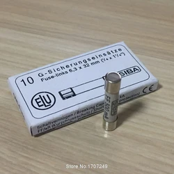 Free Shipping 10pcs/Lot Fast Acting Ultra Rapid Ceramic Fuse 7017240 FF 500mA 0.5A DMI 1000V 6.3x32mm for Multimeter