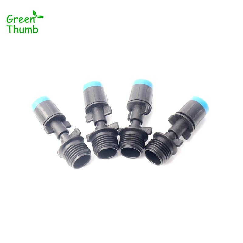 

30pcs Green Thumb 1/2 Inch Male Thread Adjustable Sprinkler Garden Irrigation Plastic Nozzle High Quality Water Sprayer