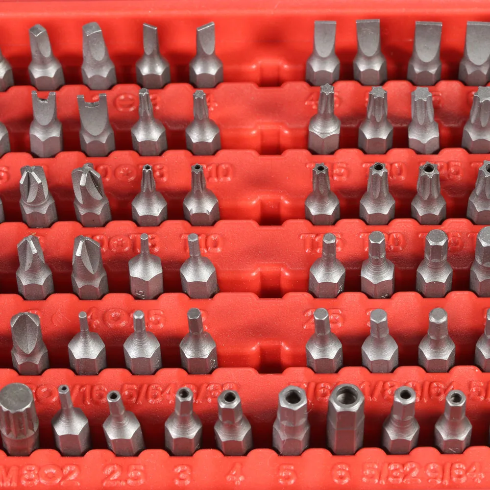 100pcs Screwdriver Set Professional Screw Head Torx Hex Bit Precision Screwdriver Head Set Tournevis Set High Quality