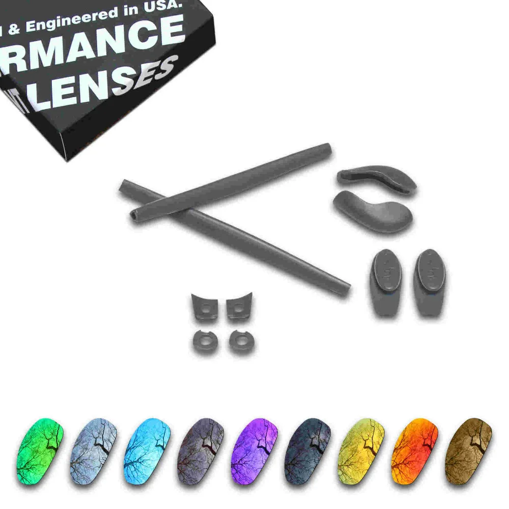 

Millerswap Resist Seawater Corrosion Polarized Replacement Lens&Gray Rubber Kit for Oakley juliet - Multiple Options