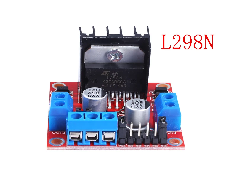 

5pcs L298N driver board module L298 stepper motor smart car robot breadboard peltier High Power