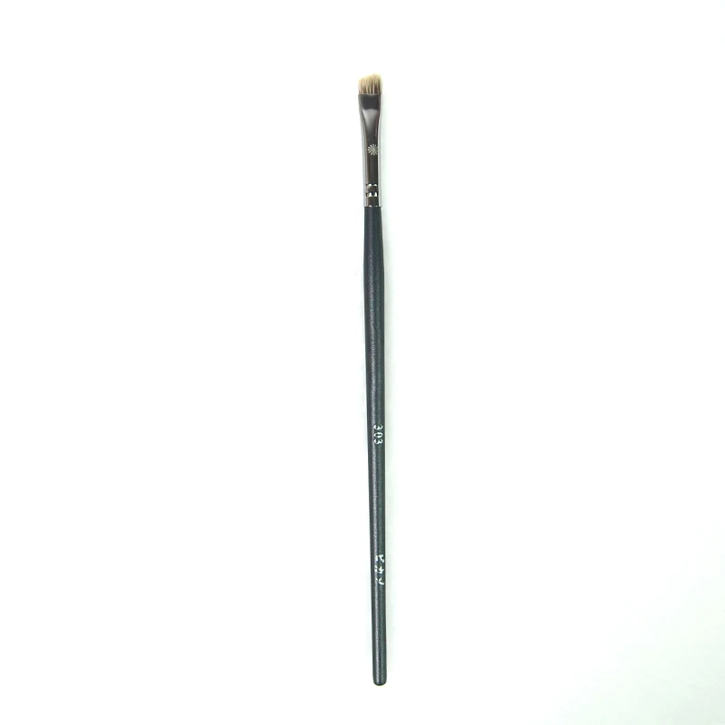 High Quality Eye Brow Powder Brush #303 Animal Hair Angled Eyebrow Cream Makeup Brush Cosmetic Tool