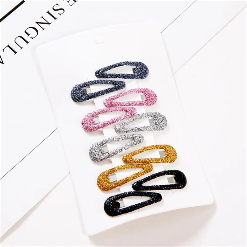 1 Set Cute Printing Mini Baby Girls Kids Hair Clips Bobby Pins Barrette Accessories For Children Hair Hairgrip Hairpin Headwear