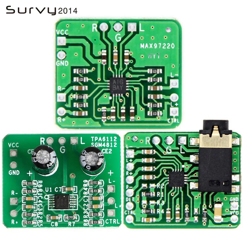 SGM4812 TPA6132 MAX97220 Headphone Amplifier Differential Balanced HIFI Module