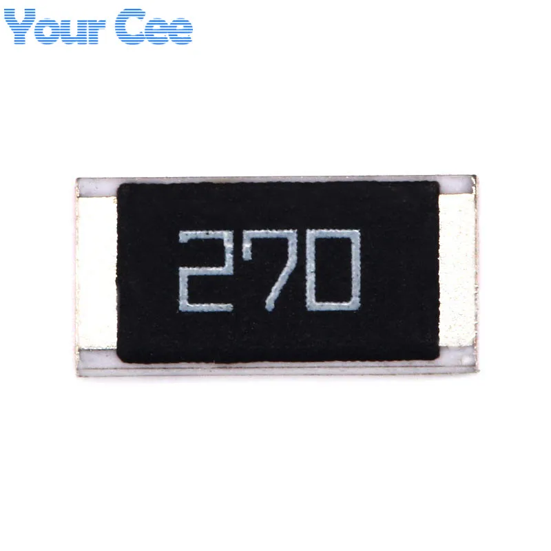 100PCS/10PCS 27ohm 2512 SMD Chip Resistor 27 ohm 27R 270 1W 5% Passive Components Resistance