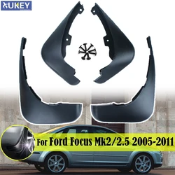 FIT FOR FORD FOCUS 2 MK2 MK2.5 SALOON SEDAN 2005-2011 MUDFLAPS MUD FLAP SPLASH GUARDS FRONT REAR FENDER 2006 2007 2008 2009 2010