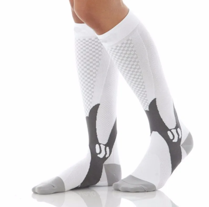 Chaussettes de Compression pour Motocross pour hommes, chaussettes de protection, Anti-Fatigue, pour motocyclette, tout-terrain, ATV, Dirt Bike,