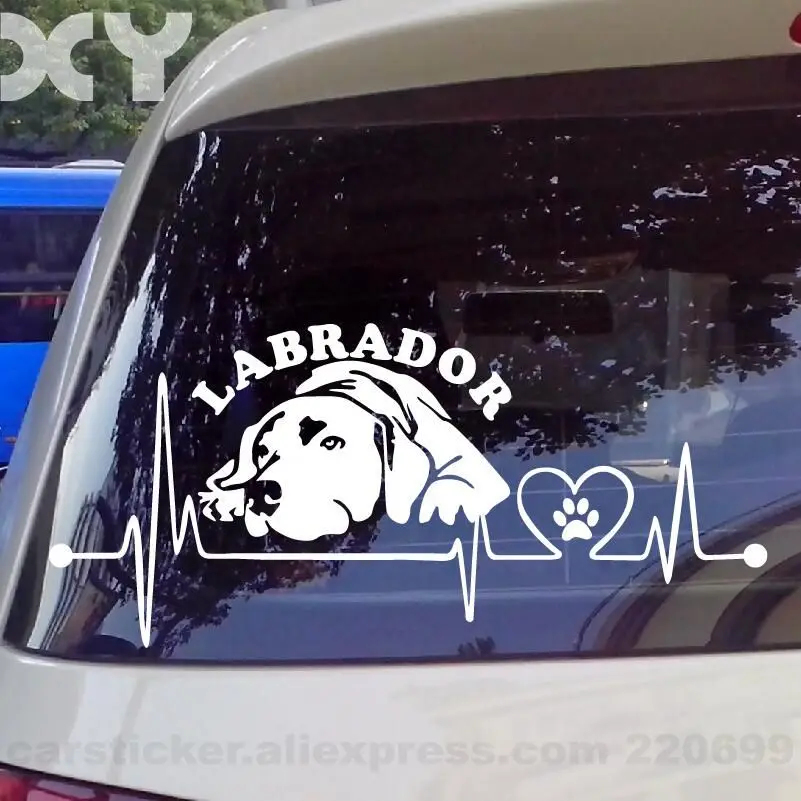 Labrador Precision Cut Vinyl Decal Car Sticker Truck Car Window Bumper Sticker