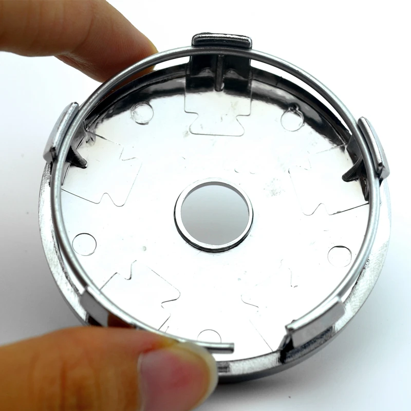 60mm(2.36in)ABS Chrome Center Cap Cover Wheel Hub Substandard Products Imperfections Sold at Low Price Auto Exterior Accessories