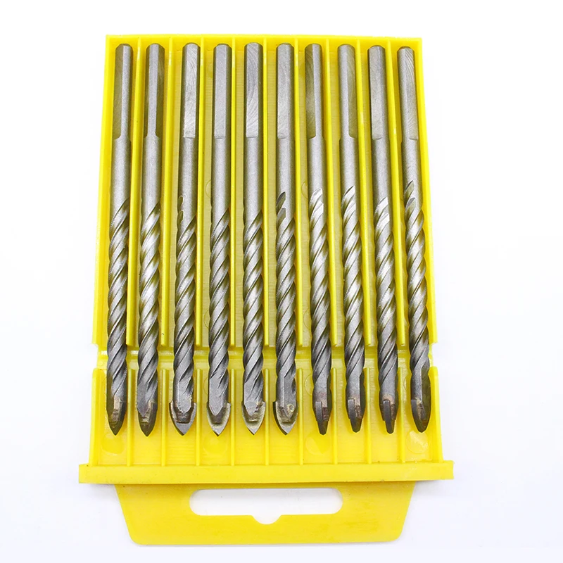 Tungsten Carbide Bit Twist Drill 6mm 8mm 10mm 12mm Drill Bits for Tile Ceramic ement wall Tiling Masonry Drilling