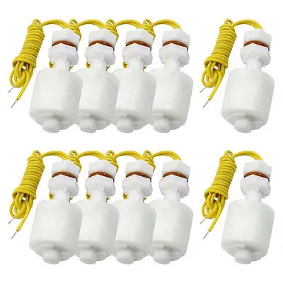 

10 x ZP4510 Water Level Sensor Plastic PP Floating Switch for Tank Pool