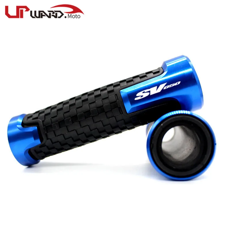 Motorcycle 7/8'' 22MM CNC Handlebar Grips Handle Grip Handle bar Fit For SV650 SV650X SV 650 SV650S SV 650S 650X KATANA