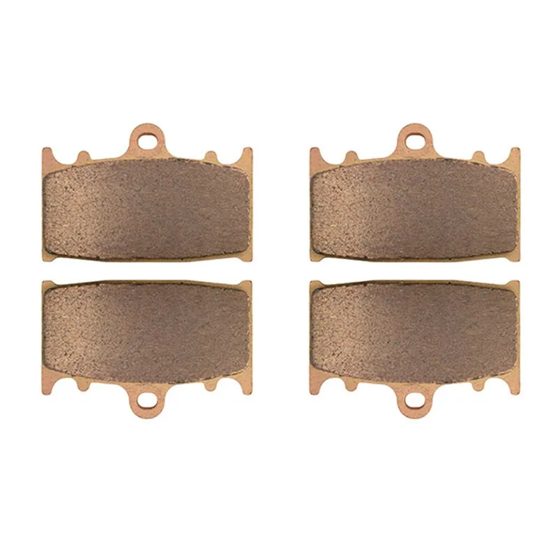 AHL 2 Pairs Motorcycle Brake Pads for KAWASAKI ZZ-R 400 (ZX 400 K/N) 1990-1999 Sintered Brake Disc Pad