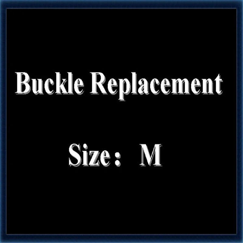 Please Pay the Difference in Price Black Buckle Replacement