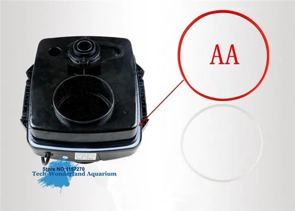 Aquarium Fish Tank Pond JEBO External Filter Separator Blo-chemical Filter Rubber Seal Ring Rubble Sealing Ring LL