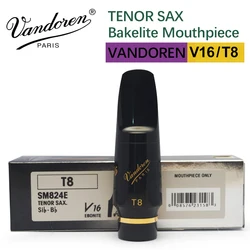 France vandoren V16 T6 T7 T8 Tenor Sax Bakelite Hard rubber Mouthpiece