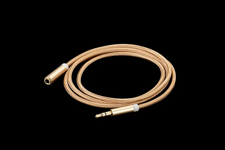 3FT AUX Headphone 3.5 mét Cáp Mở Rộng Nam Nữ Mở Rộng Âm Thanh Dây Dây