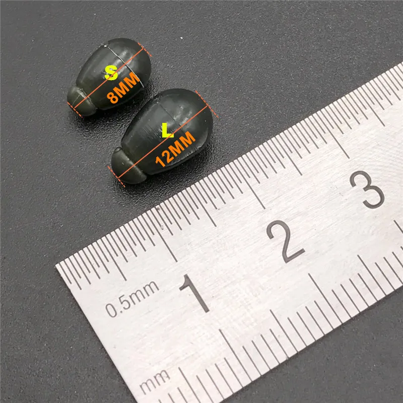 Carp Fishing Army Green Quick Change Beads Method Feeder Line Holder Terminal Tackle Lures Camo Beads Accessories Baits image 3