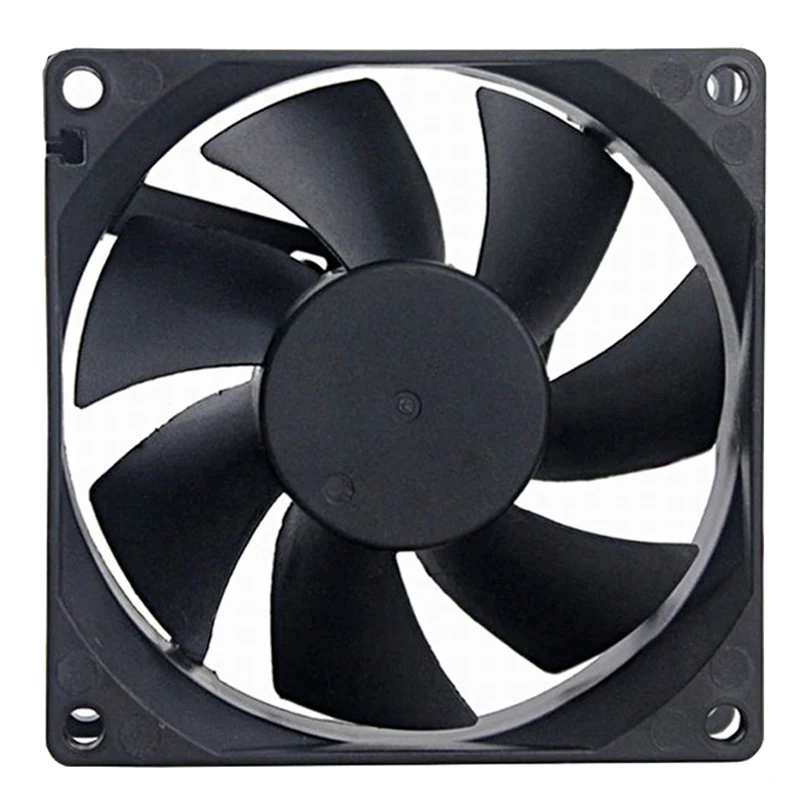 10pcs Gdstime Cooler 8025 DC 12V Fan Motor 2Pin 80mm x 25mm