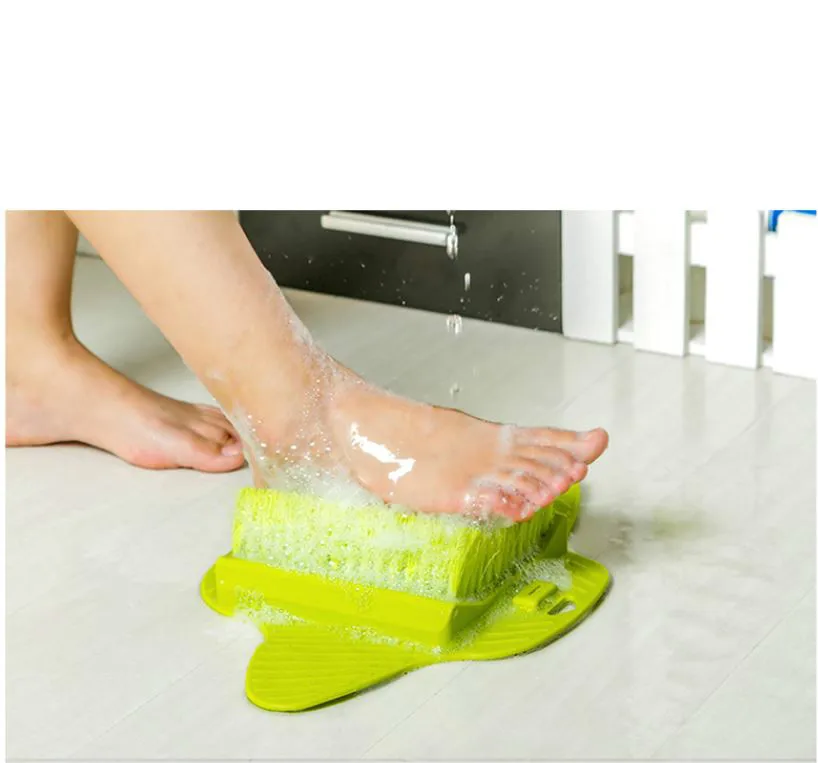 Foot massage hanging brush machine massage foot cleaning brush strip hard soft brush to brush the bathroom to wash feet