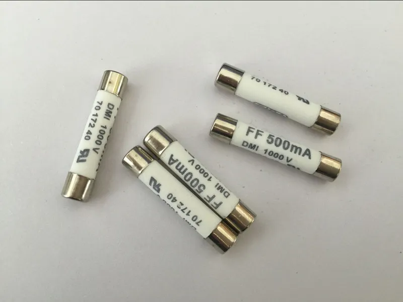 5pcs/Lot 6mm x 32mm FF315mA FF500mA FF630mA FF800mA 1000V FF10A FF16A FF20A  SIBA Ceramic Fuse 6 x 32mm Brand New