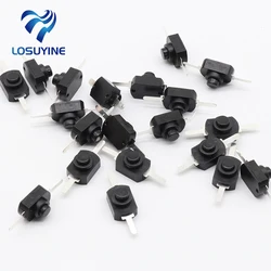 20pcs DC 30V 1A Black On Off Mini Push Button Switch for Electric Torch